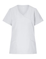 Exner Sportsline Damen-Kasack. Slim Fit Black XS (EX702), EX702 – Bianco