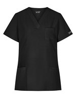 Exner Sportsline Damen-Kasack. Regular Fit Black XS (EX704) – Black