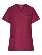Exner Sportsline Damen-Kasack. Regular Fit Black XS (EX704) – Bordeaux