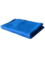 Exner Fleecedecke mit Zierstich-Rand, Bordeaux 130 x 160 cm, EX855 – Royal Blue