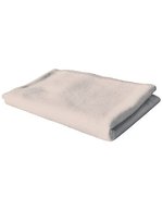 Exner Fleecedecke mit Zierstich-Rand, Bordeaux 130 x 160 cm, EX855 – Sand