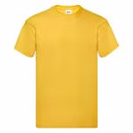 Fruit of the Loom T-Shirt Original avec Col Rond, Black XXL, F110 – image 3