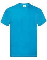 Fruit of the Loom Original T-Shirt mit Rundhalsausschnitt – Azure Blue