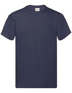 Fruit of the Loom Original T-Shirt mit Rundhalsausschnitt, Black XXL, F110 – Profondo Blu navy