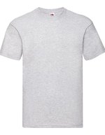 Fruit of the Loom Original T-Shirt mit Rundhalsausschnitt, Black XXL, F110 – Melange Grigio