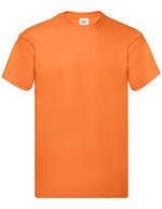 Fruit of the Loom Original T-Shirt mit Rundhalsausschnitt, Black XXL, F110 – Arancione