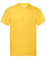 Fruit of the Loom Original T-Shirt mit Rundhalsausschnitt, Black XXL, F110 – Girasole