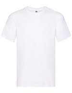 Fruit of the Loom Original T-Shirt mit Rundhalsausschnitt, Black XXL, F110 – Bianco
