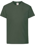 Fruit of the Loom T-Shirt 100% Baumwolle, Rundhals für Kinder – Bottle Green