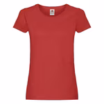 Fruit of the Loom T-Shirt Coupe Slim pour Femme, White XS, F111 – image 3