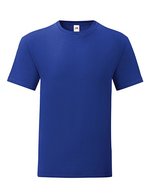 Fruit of the Loom Iconic T-Shirt 100% Baumwolle, Fashion Fit, Natural M, F130 – Cobalt Blue