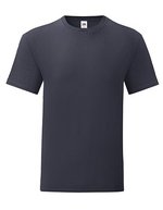 Fruit of the Loom Iconic T-Shirt 100% Baumwolle, Fashion Fit, Natural M, F130 – Deep Navy