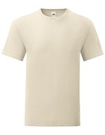 Fruit of the Loom Iconic T-Shirt 100% Baumwolle, Fashion Fit – Natural