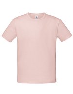 Fruit of the Loom Kids' Iconic T-Shirt Slim-Passform Baumwolle, White 104, F130K – Poudre Rose