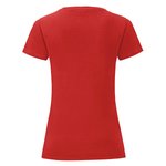 Fruit of the Loom T-Shirt Iconic – Baumwolle, Rundhals für Damen, White XS, F131 – Bild 4