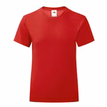 Fruit of the Loom Girls Iconic T Fuchsia 104 (F131K), F131K – Bild 3