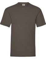 Fruit of the Loom Valueweight T Black S (F140), F140 – Chocolate