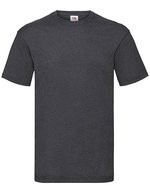 Fruit of the Loom Valueweight T Black S (F140), F140 – Dark Grey Heather