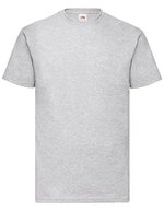 Fruit of the Loom Valueweight T Black S (F140), F140 – Heather Grey
