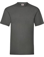 Fruit of the Loom Valueweight T Black S (F140), F140 – Light Graphite (Solid)
