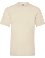 Fruit of the Loom Valueweight T Black S (F140), F140 – Natural