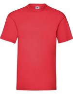 Fruit of the Loom Valueweight T Black S (F140), F140 – Red