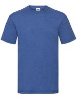 Fruit of the Loom Valueweight T Black S (F140), F140 – Retro Heather Royal