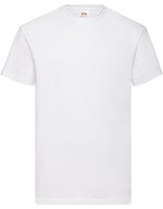Fruit of the Loom Valueweight T Black S (F140), F140 – White