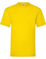 Fruit of the Loom Valueweight T Black S (F140), F140 – Yellow