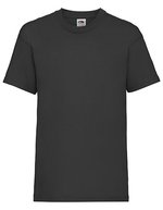 Fruit of the Loom Kids´ Valueweight T Azure Blue 104 (F140K) – Black