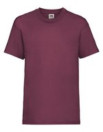 Fruit of the Loom Kids´ Valueweight T Azure Blue 104 (F140K) – Burgundy