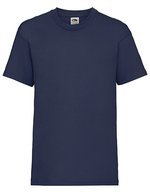 Fruit of the Loom Kids´ Valueweight T Natural 128 (F140K), F140K – Profond Marine