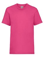 Fruit of the Loom Kids´ Valueweight T Natural 128 (F140K), F140K – Fuchsia