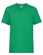 Fruit of the Loom Kids´ Valueweight T Natural 128 (F140K), F140K – Vert kelly