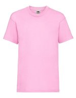 Fruit of the Loom Kids´ Valueweight T Natural 128 (F140K), F140K – Rose clair