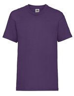 Fruit of the Loom Kids´ Valueweight T Natural 128 (F140K), F140K – Violet