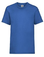 Fruit of the Loom Kids´ Valueweight T Natural 128 (F140K), F140K – Bleu royal
