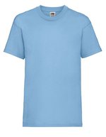 Fruit of the Loom Kids´ Valueweight T Natural 128 (F140K), F140K – Bleu ciel