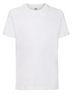 Fruit of the Loom Kids´ Valueweight T Natural 128 (F140K), F140K – Blanc