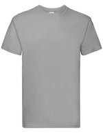 Fruit of the Loom Super Premium T-Shirt aus Baumwolle, White S, F181 – Zinc (Uni)