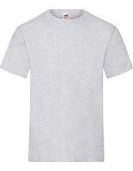 Fruit of the Loom Heavy Cotton T-Shirt mit Rundhalsausschnitt – Heather Grey