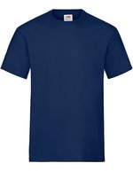 Fruit of the Loom Heavy Cotton T-Shirt mit Rundhalsausschnitt – Navy