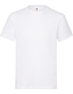 Fruit of the Loom Heavy Cotton T-Shirt mit Rundhalsausschnitt – White