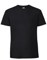 Ikonisches Rundhals-T-Shirt aus Baumwolle – Black