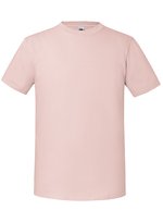 Fruit of the Loom Ikonisches Rundhals-T-Shirt aus Baumwolle, Azure Blue S, F185 – Poudre Rose