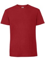 Fruit of the Loom Ikonisches Rundhals-T-Shirt aus Baumwolle, Azure Blue S, F185 – Rouge