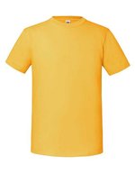 Fruit of the Loom Ikonisches Rundhals-T-Shirt aus Baumwolle, Azure Blue S, F185 – Tournesol