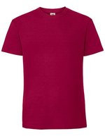 Fruit of the Loom Iconic 195 T-Shirt aus Baumwolle für Kinder – Cranberry