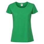 Slim-Fit Crew Neck T-Shirt 195 g/m² for Ladies – Ash (Heather)