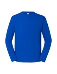 Fruit of the Loom Ikonisches Langarm-T-Shirt 195 Baumwolle, Black XL, F195 – Royal Blue